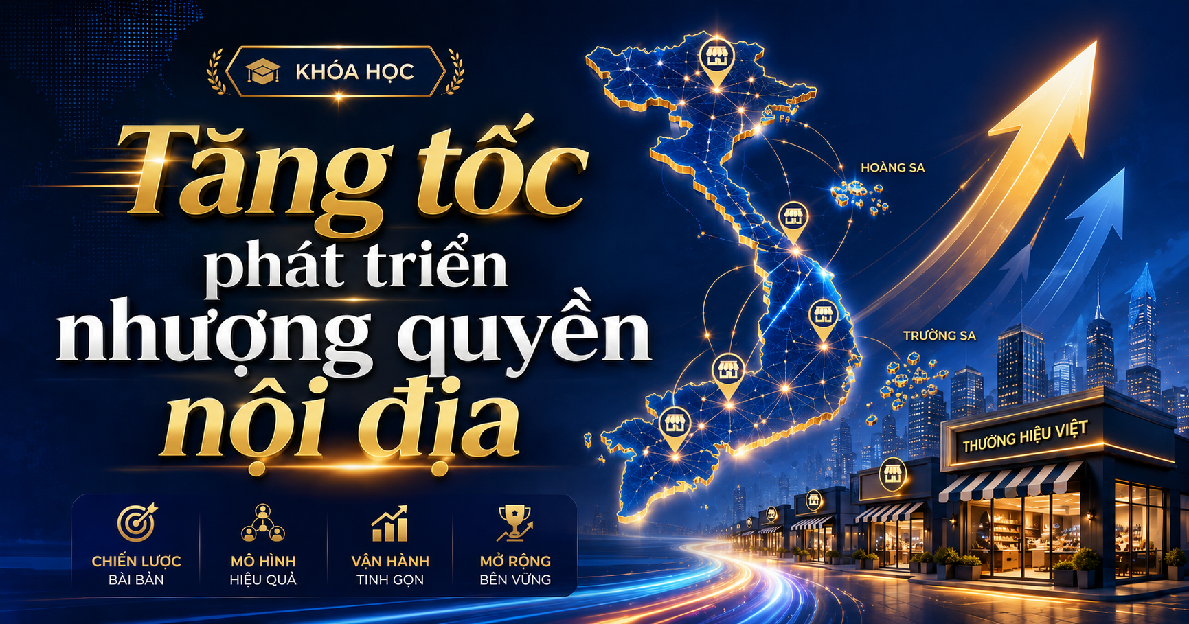 Tăng tốc phát triển nhượng quyền nội địa