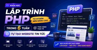 Lập trình PHP từ cơ bản đến nâng cao trong 6 tuần - Thực hành tự tạo website tin tức